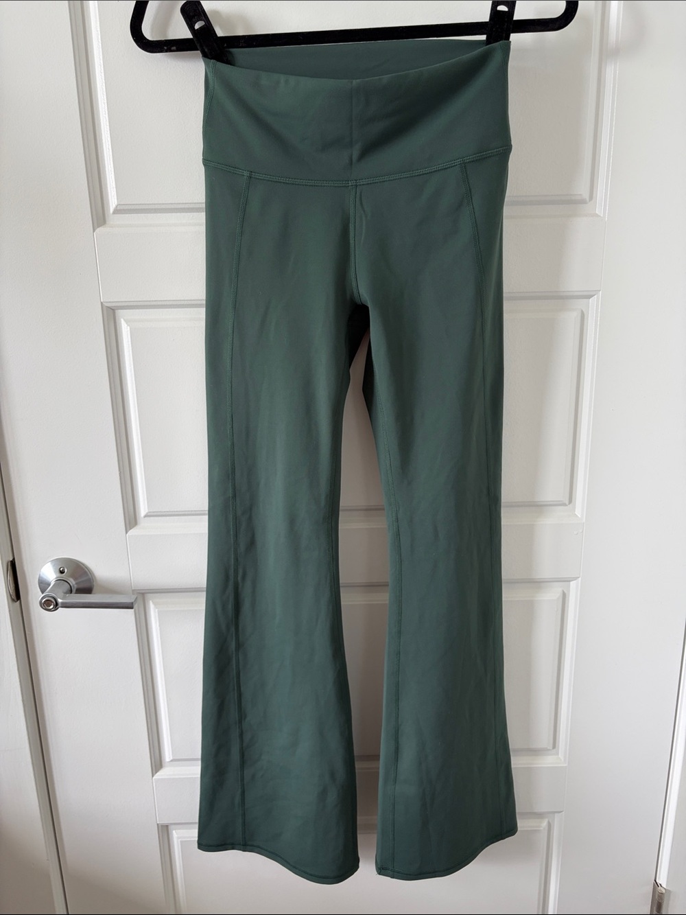 Fabletics Olive Green Flare Leggings